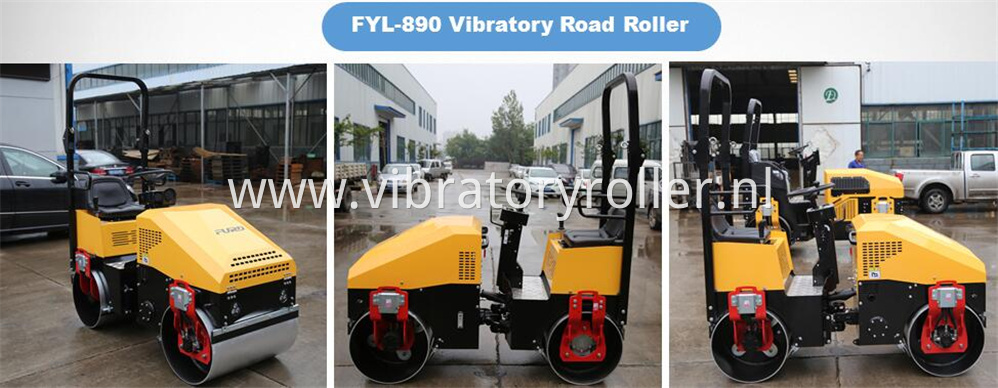 Double Drums Roller Compactor